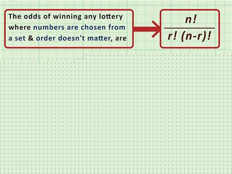lottery probability formula|Lottery Calculator.